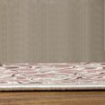 thumbnail image 3 of Vintage Turkish Area Rug, Oriental Scroll with Swirling Leaves with Eastern Design Inspirations, Soft Carpet for Living Room Decor with Distressed Look, 6.6' X 9.6', Pastel Pink, by Ambesonne, 3 of 4