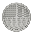 thumbnail image 1 of Lick Pad Slow Food Pad - Sin Ventosa - Redondo Gris 20CM (Panal + Punto + Tira) MFZFUKR CPB-US-CJZ614-6, 1 of 5