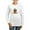 White, variant on - House Of Voodoo Long Sleeve T Shirt - Women's Long Sleeve Graphic Casual T-Shirt