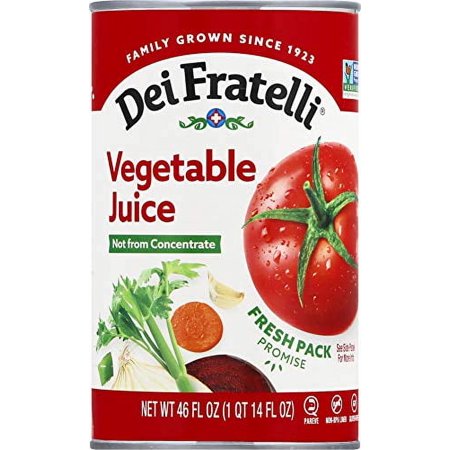 Vegetable 100% Juice, Not From (6 Pack) Concentrate, 46Oz