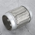 thumbnail image 4 of Tubo De Escape Flexible De Acero Inoxidable De 3,5 X 6 Pulgadas, Tubo Corrugado Interno Trenzado, 4 of 7