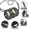 thumbnail image 3 of FORMRS Mini Crossbody Bag for Women Adjustable Rope Shoulder Casual Phone Purse, Mystical Owls Pattern, 3 of 7