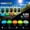 5 packs, variant on Colorful Night Guide Pebbles, 200PCS Fish Tank Decorations, Stepping Stones Outdoor Glow in the Dark Garden Stones for Outdoor Yard Walkway, Backyard Decor