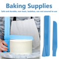 thumbnail image 4 of ZenCart Adjustable Cake Smoother Scraper Fondant Spatula Cake Edges Smoother Food-Grade Cakes Pastry Spatula Cream Leveling Device, 4 of 8