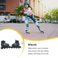 thumbnail image 2 of Patins à Roues Alignées Réglables pour Femmes, Haute Élasticité, pour Hommes et Femmes, Patins à Roulettes Résistants à l'Usure, Chaussures de Patinage Antichoc, Filles Débutantes, Rose/m, 2 of 7