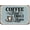 Coffee First Emails Later, variant on I Survived Another Meeting That Shouldve Metal Poster by DC | Vintage Tin Sign Wall Art for Indoor Use | 12x18" Rust-Free Aluminum Decor for Office | UV Protected & Weatherproof Print | Made in USA