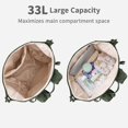 thumbnail image 4 of Mochila para pañales CEI-CEI 46x36x15 cm de neopreno color verde militar, 4 of 9