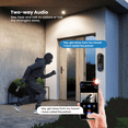 thumbnail image 4 of Wireless Doorbell Camera with Rechargeable Battery, 1080P Resolution, 2-Way Audio, Night Vision, AI Human Detection, Cloud Storage, 2.4G WiFi( No Receiver), 4 of 7