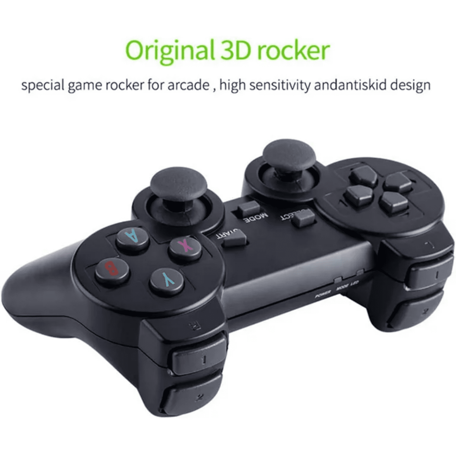 HDMI 4K TV Game Stick 64G 10000+ Game Video Game Consoles w/2 Wireless  Gamepad 64G 10000+ games 