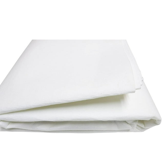 Horizon Ventures 24 Pieds Coussin Rond de Remplacement pour sous-Sol, Blanc