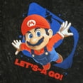 thumbnail image 2 of The Super Mario Galaxy Movie T-Shirt Men's Let's A Go Adult Mineral Wash Tee, 2 of 4