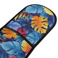 thumbnail image 2 of Dailycode Double Sided Oven Mitt with Loop Heat Resistant Kitchen Long Potholders 7" x 35" Vibrant Leave, 2 of 6