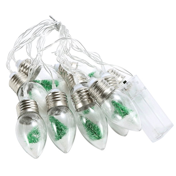Wish Bottle Christmas Tree String Light Caja de batería Blanco cálido Leyfeng Cuerda de lámpara