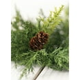 thumbnail image 3 of Sullivans Artificial Arborvitae Wreath 10"H Green, 3 of 4