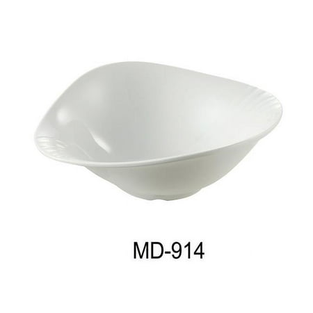 

Yanco MD-914 120 oz Milando Bowl - Melamine White - 14 x 11.75 x 4 in. - Pack of 12
