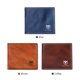 thumbnail image 3 of Billetera plegable de cuero para hombre con billetera con tarjetero y bolsillo abatible, 3 of 8