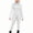 White, variant on Qiopertar Women's Hooded Romper Bodysuit Long Sleeve Solid Color Stretchy Fitness Jumpsuit Bodycon Casual Comfy Lounge Wear, Red M