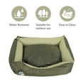 thumbnail image 6 of SUSSEXHOME Pets 19.3 x 14.2 x 7 Inches Outdoor Dog Bed for Small Dogs - Durable Waterproof Sofa Dog Bed with Sides - (SAGE), 6 of 6
