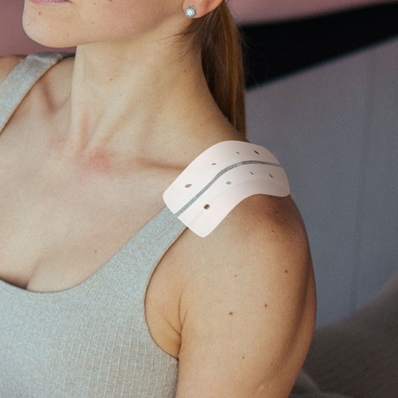 SEWOART Comfortable Silicone Bra Strap Holders No Dents Pads for Bras