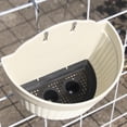 thumbnail image 4 of Self Watering Hanging Flower Pot Wall Planter – 8.3 x 4.7 x 5.3in Outdoor Indoor Garden Basket with Hooks(), 4 of 6