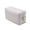 white, variant on Simple Portable Travel Square Make Up Bag Zipper Toiletry Organizer Purse Cosmetic Bag Storage Bag PU Leather WHITE