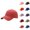 Watermelon Red, variant on Hats for Men Father’s Day DIY Name Baseball Cap Gift for Dad & Kids Adjustable Casual Baseball Hat for Men Summer Travel