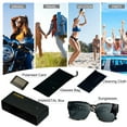 thumbnail image 3 of KANASTAL Oversized Sunglasses Fit Over for Women Polarized Square Wear Over Glasses Sun Glasses Men UV400 Leopard Frame Black Lens, 3 of 7