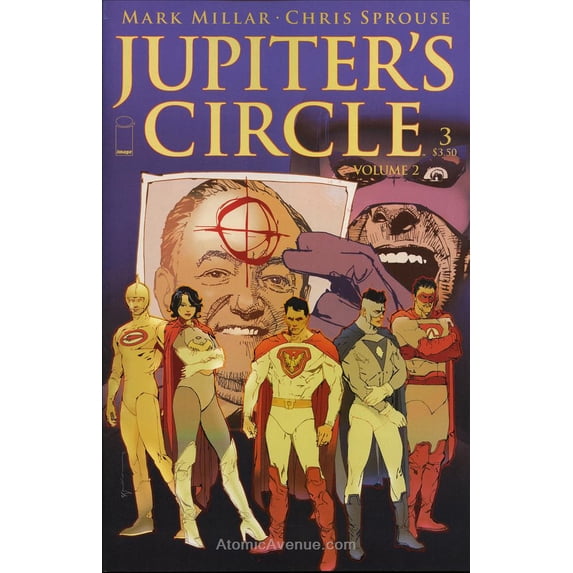 Jupiter's Circle (Vol. 2) #3A VF ; Image Comic Book