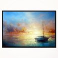 thumbnail image 2 of Designart - Quai de Paysage Marin - Impression sur Toile Encadrée, 2 of 4