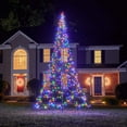 thumbnail image 4 of Fairybell Outdoor LED Christmas Tree (13FT 640 LED Lights) Pole Included, Easy Install, Multicolor, 4 of 7