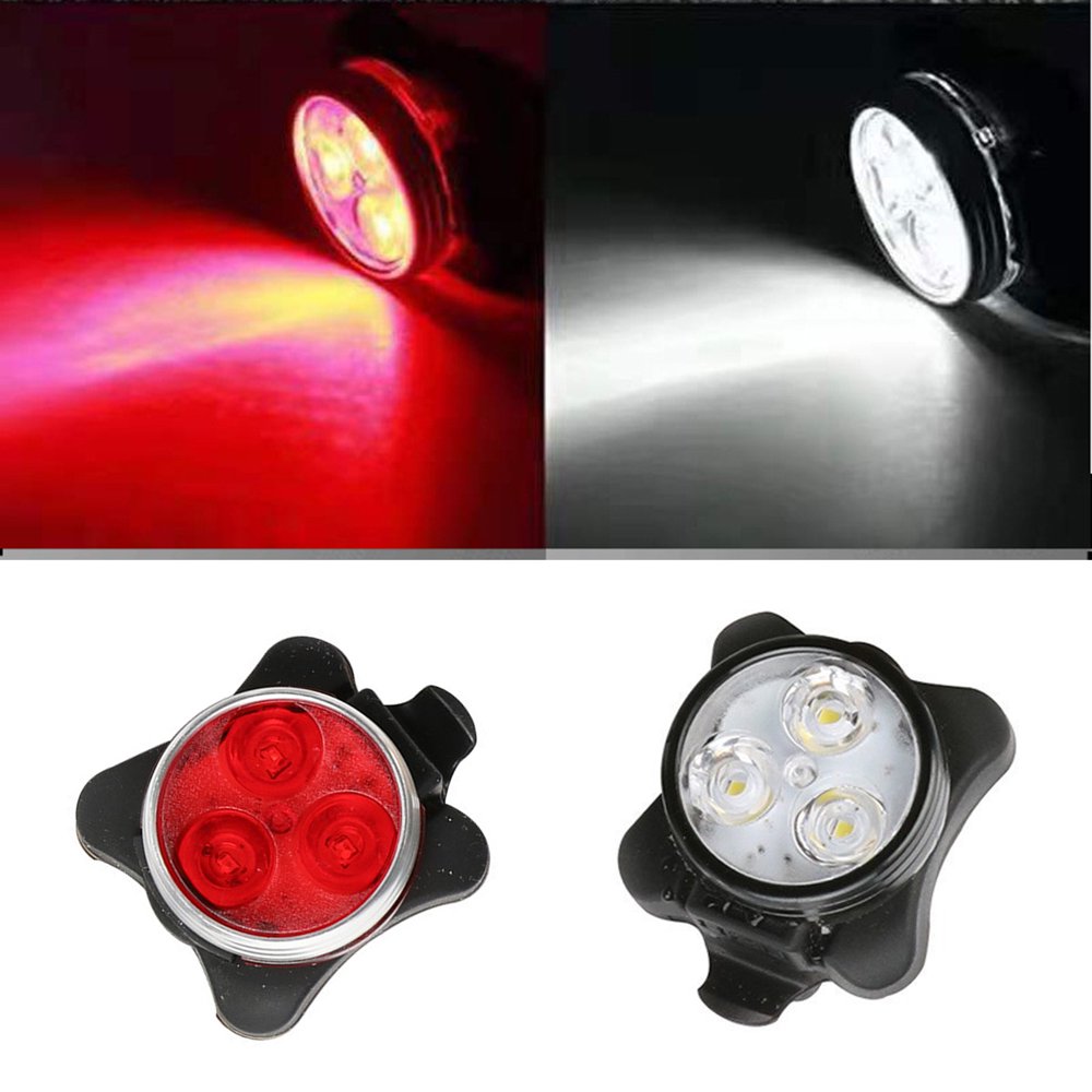 Éclairage Vélo Rechargeable USB - Phare Avant Et Feu Arrière LED Ultra Lumineux