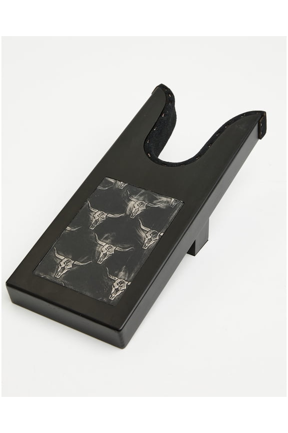 Unisex Saddlehorn Tooled Steerhead Jack - BBAFA25BJ2-BLK One Size