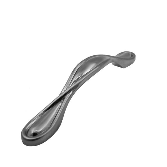 Modket M2717-96-BSN-5 Brushed Nickel Handle Pull — 3-3/4" (96mm) Hole Centers, 5-3/8" Overall Length — 5 Pack