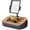 Muted gray, variant on Lap Tablet Pillow Stand with Snack Bowl, 360° Rotating iPad Holder, Orange