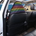 thumbnail image 5 of POLERO Rainbow Butterfly Terry Cloth Car Seat Cover Sweating, Non Slip Back Protector for Vans Cars and Trucks, 1 Pack Sweat Towel Cover, 5 of 7