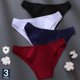 thumbnail image 2 of FINETOO-Conjunto de bragas de M-XXL para mujer, lencería de algodón, ropa interior Sexy, 7 colores sólidos, 3 unids/set, 2 of 5