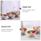 thumbnail image 3 of 1 UNID Ensalada de acero inoxidable Copa Helado Cuenco Postre Fruta Snack Cup Cup, 3 of 5