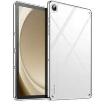 JETech Clear Case for Samsung Galaxy Tab A9 Plus / A9 11-Inch, Anti-Yellowing Transparent Shockproof Slim Tablet Cover with Hard PC Back and Soft TPU Bumper (Clear)