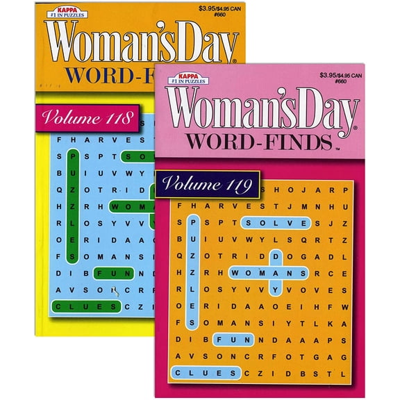 Large Print Woman’s Day Word Finds Kappa Puzzle Book | The Big Book of Word search | Puzzle Book for Kids and Adults | Brain Buster | Popular Words |