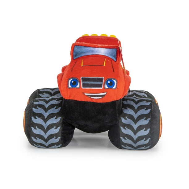 Almohada de felpa Buddy Jay Franco Monster Truck Blaze 36 cm roja