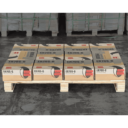 

(12 Spools) PGN Solid MIG Welding Wire - ER70S-6 - 0.045 Inch 33 Pound Spool - Mild Steel MIG Wire with Low Splatter and High Levels of Deoxidizers - For All Position Gas Welding