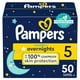 thumbnail image 1 of Pampers Overnight - Pa&ntilde;ales Etapa 5, 50 Piezas. Para beb&eacute;s de 12+ Kg. Pampers NA, 1 of 8