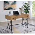 thumbnail image 2 of Coaster Analiese 47-inch 3-drawer Engineered Wood Writing Desk in Brown, 2 of 11