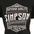 thumbnail image 6 of Simpson Racing 45006S Superior T-shirt - Adult Small, 6 of 6