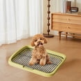 thumbnail image 6 of Flat Bottom Dog Toilet with Detachable Washable Pet Urine Potty for Small Medium Dogs Easy Clean Tray for Indoor Puppy Training Plastic Build, 6 of 6