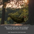 thumbnail image 3 of Portable Camping Hammock with Mosquito Net, Double/Single Size 210D Nylon for Outdoor, Backyard & Travel (Camo), 3 of 8