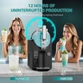 thumbnail image 5 of Slushy Machine,  Frozen Drink Maker & Slushy Machine with 5 Presets and LED Display, No Ice Needed, 5 of 7