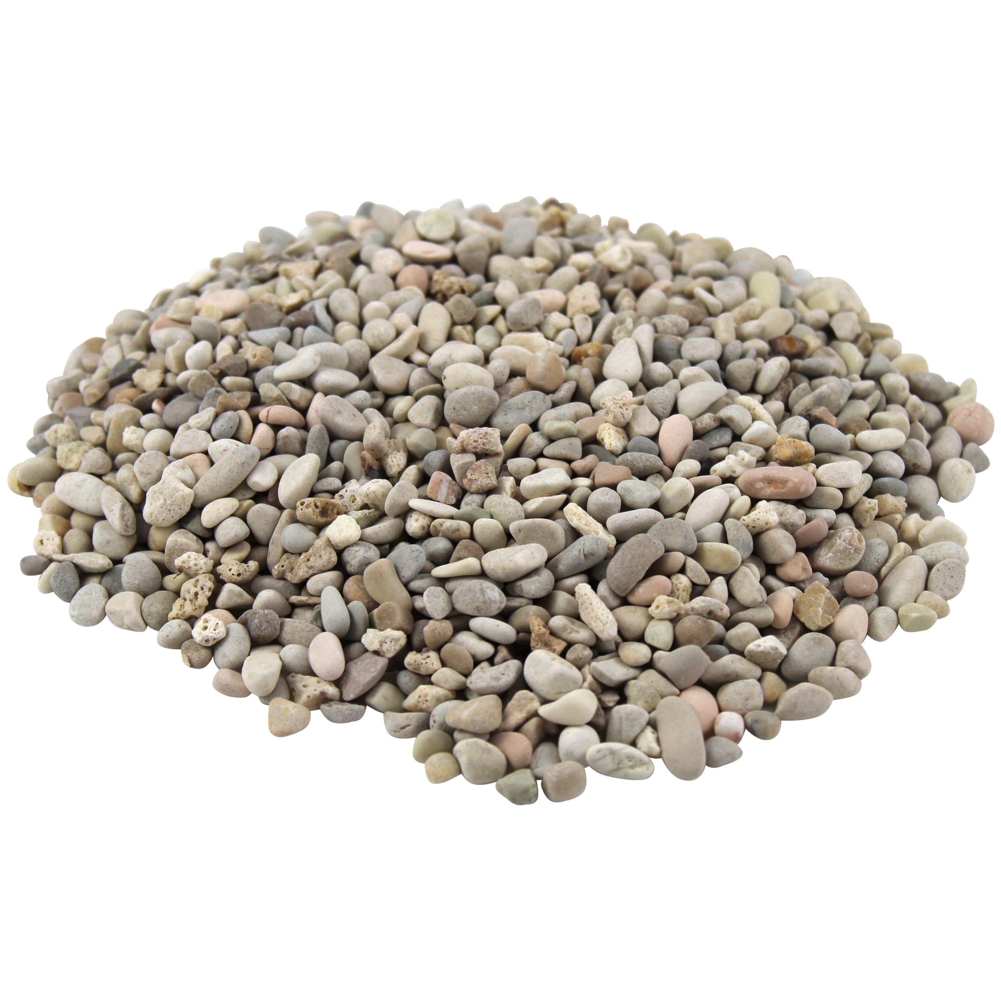 Cream Washed Gravel 30 LBS - Walmart.com - Walmart.com