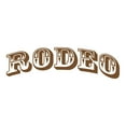 thumbnail image 2 of Rodeo Boots And Hat Cowboy Cowboys Roping Horse Shierf In Town Shootout Wrangler Chaps Rodeo Horse Pony Bull Steer Stallion Roper Decorating Ideas Wall Decal Sticker - Size: 30 In X 9 In, 2 of 5