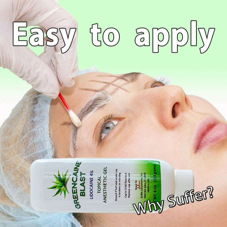 GREENCAINE BLAST Numbing Cream Lidocaine Max Strength 4 Oz for Minor Skin  Issues - Walmart.com